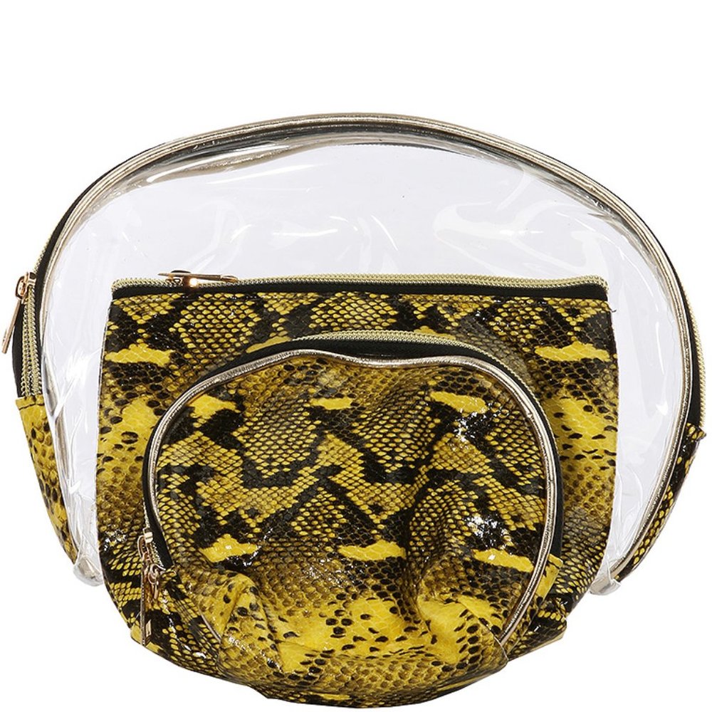 $13 ✿ 9 INCHES MAKEUP POUCH BAG 3 PC